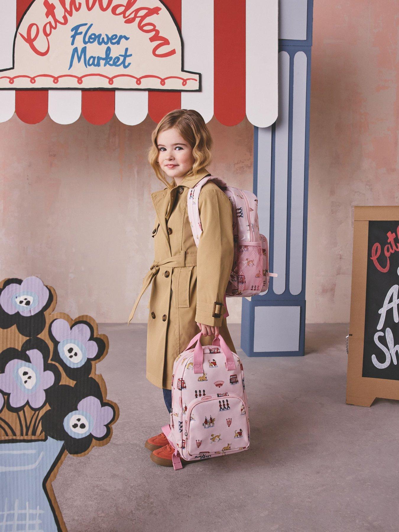 Cath Kidston Girls Queen London Medium Backpack - Pink