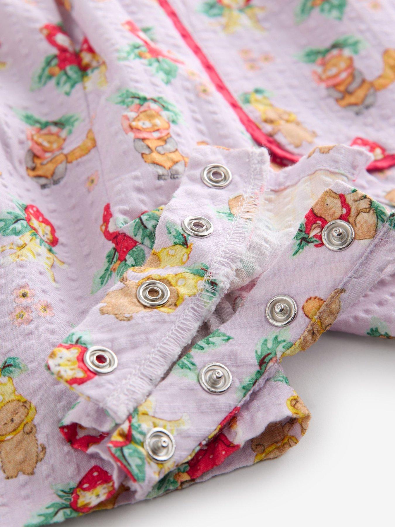 Image 4 of 5 of Cath Kidston Cat Print Playsuit - Red