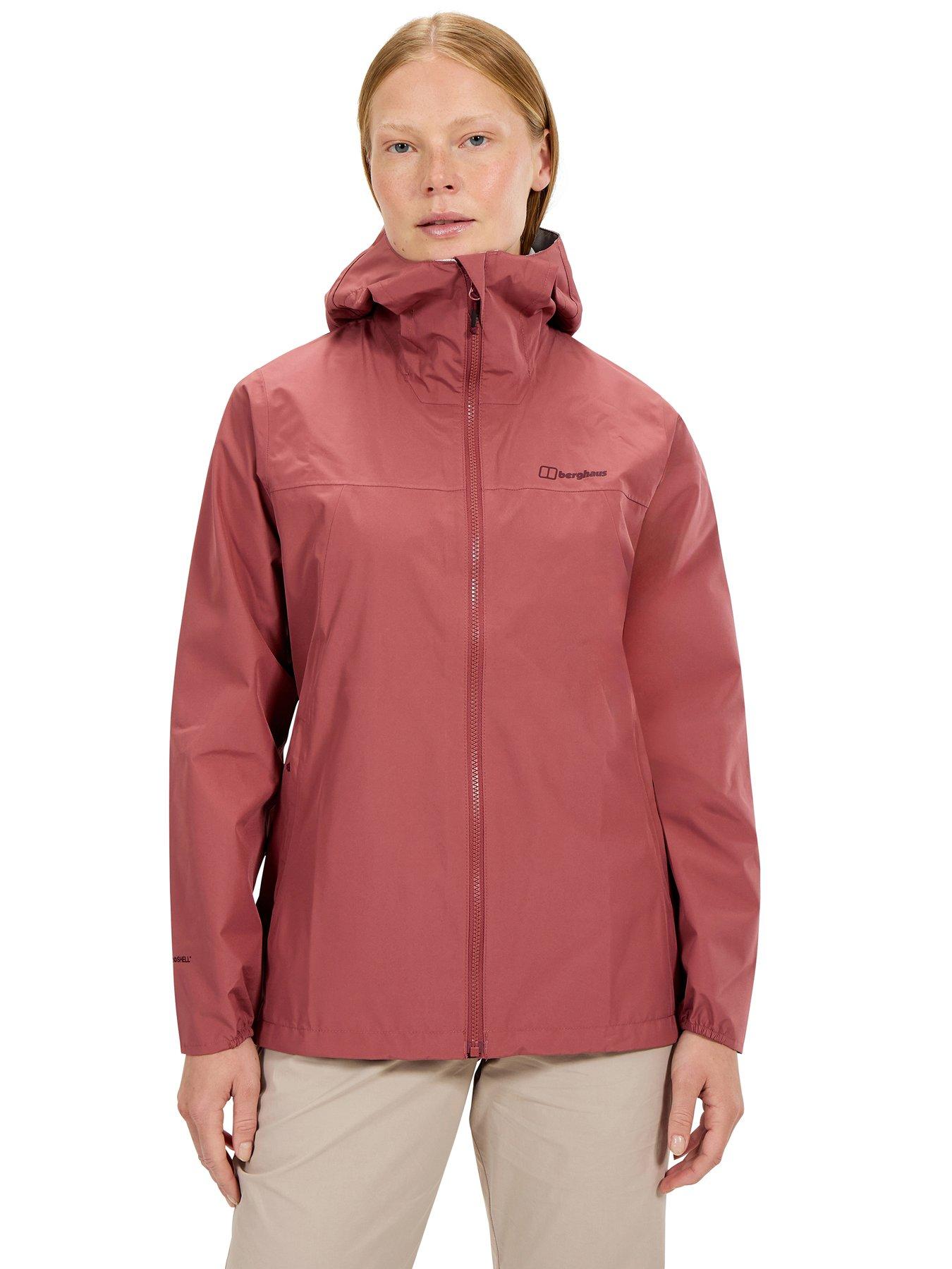Berghaus Womens Deluge Pro 3.0 Jacket - Dark Pink