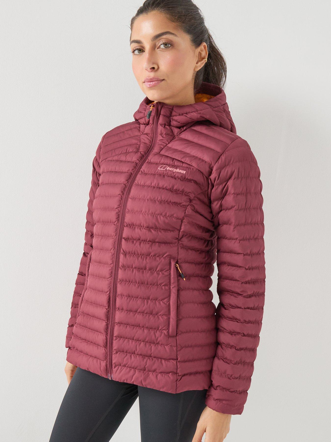 Berghaus Womens Nula Micro Jacket, Dark Red, Size 14, Women