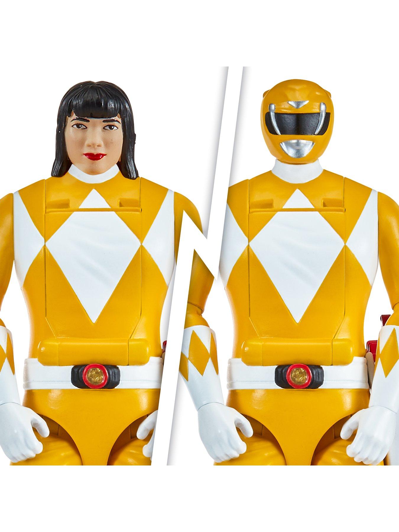 Power Rangers Mmpr Auto-Morphin Ranger Figure - Yellow Ranger | Very