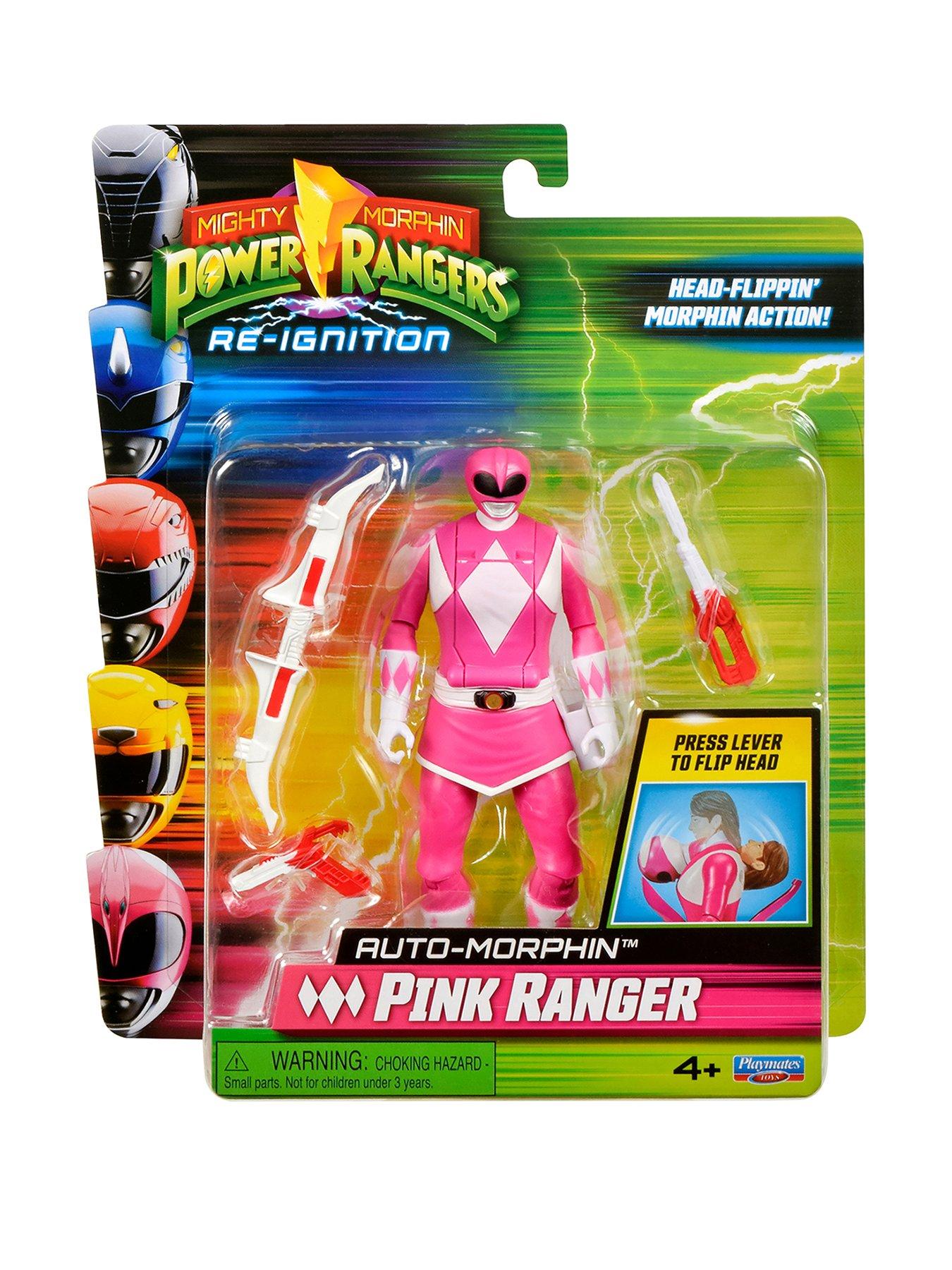 Power Rangers mmpr Auto-Morphin Ranger Figure - Pink Ranger | Very