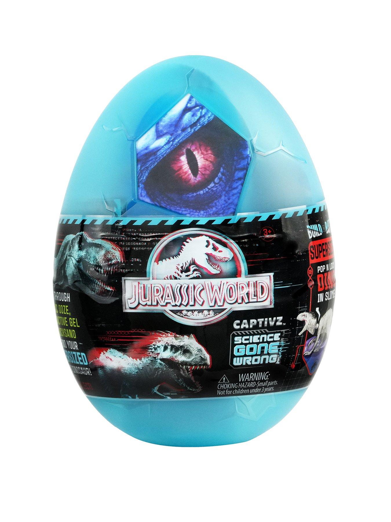 Image 1 of 6 of JURASSIC WORLD Captivz Surprise Egg - Science Gone Wrong