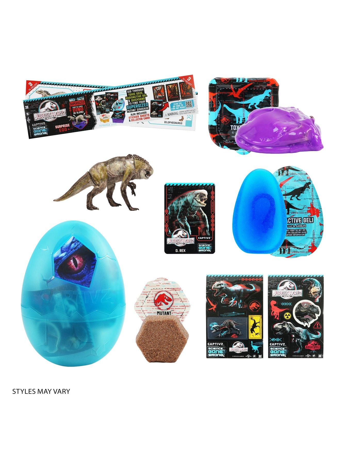 Image 2 of 6 of JURASSIC WORLD Captivz Surprise Egg - Science Gone Wrong