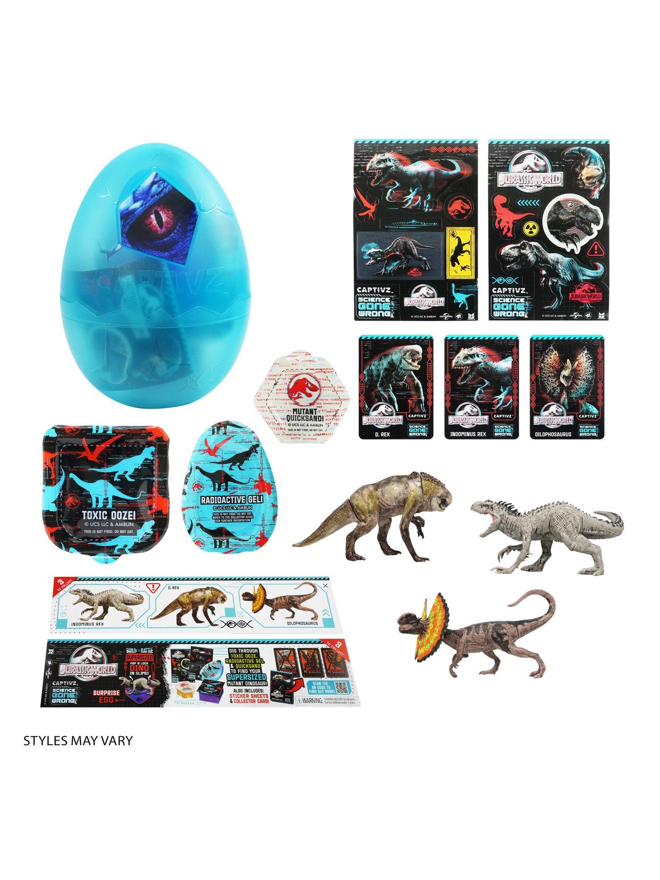 Image 6 of 6 of JURASSIC WORLD Captivz Surprise Egg - Science Gone Wrong