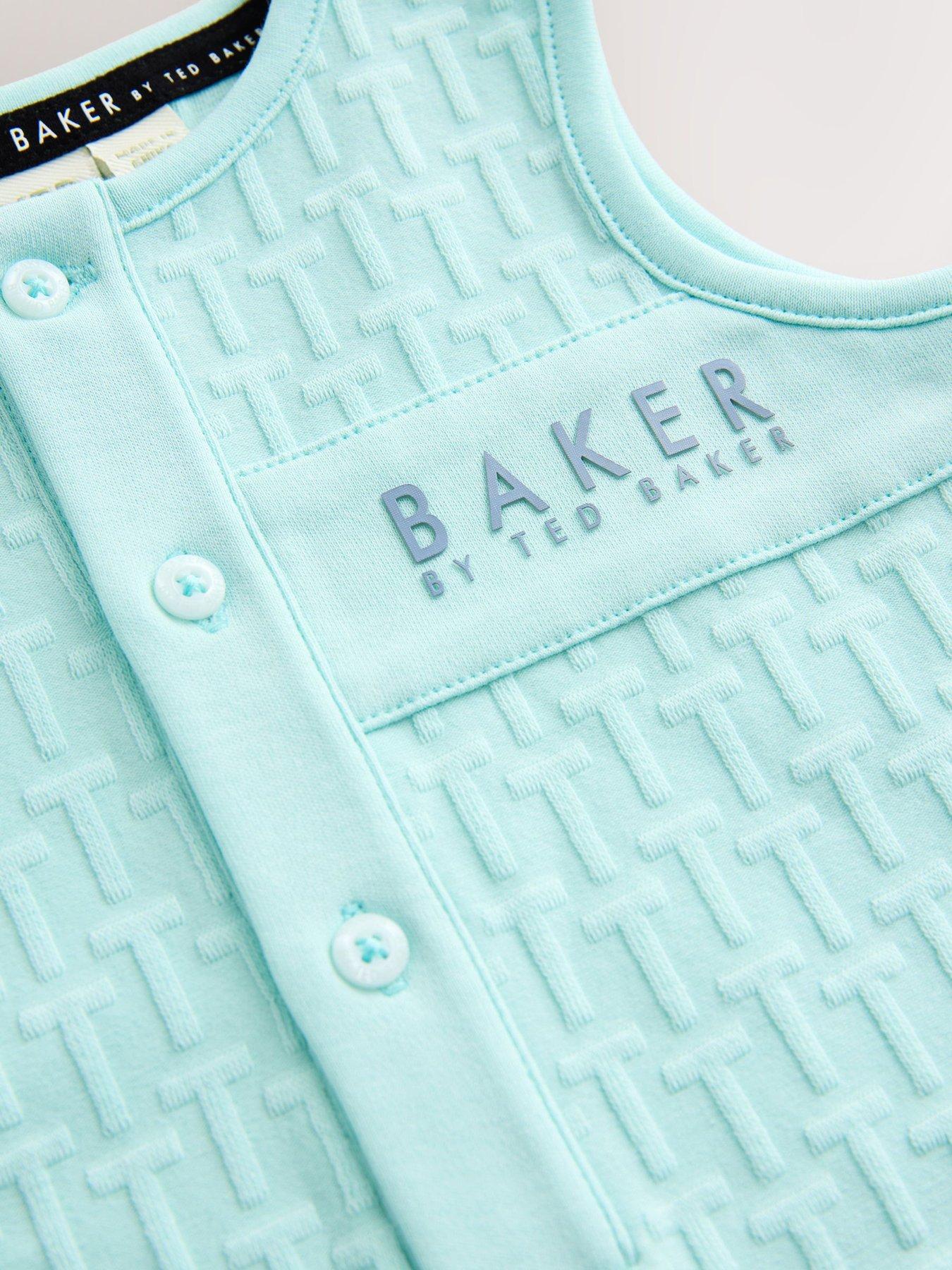 Image 6 of 7 of Ted Baker Baby Boys 2 Piece Hat Set - Green
