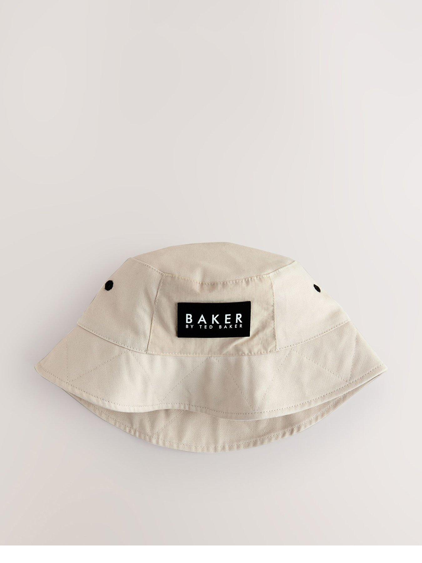 Image 1 of 3 of Ted Baker Boys Logo Bucket Hat - Cream