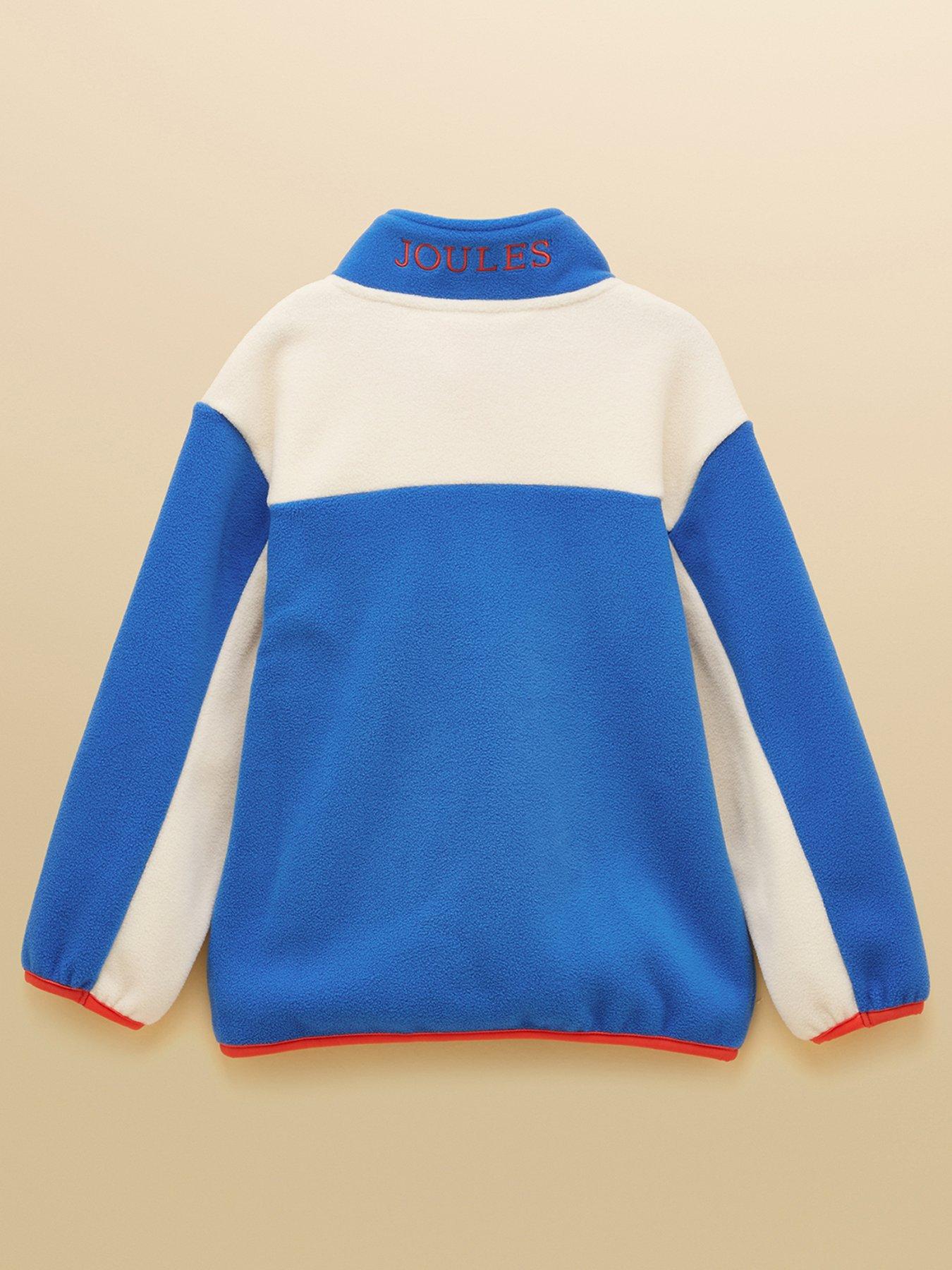 Image 2 of 5 of Joules Boys Summit Colour Block Fleece - Blue