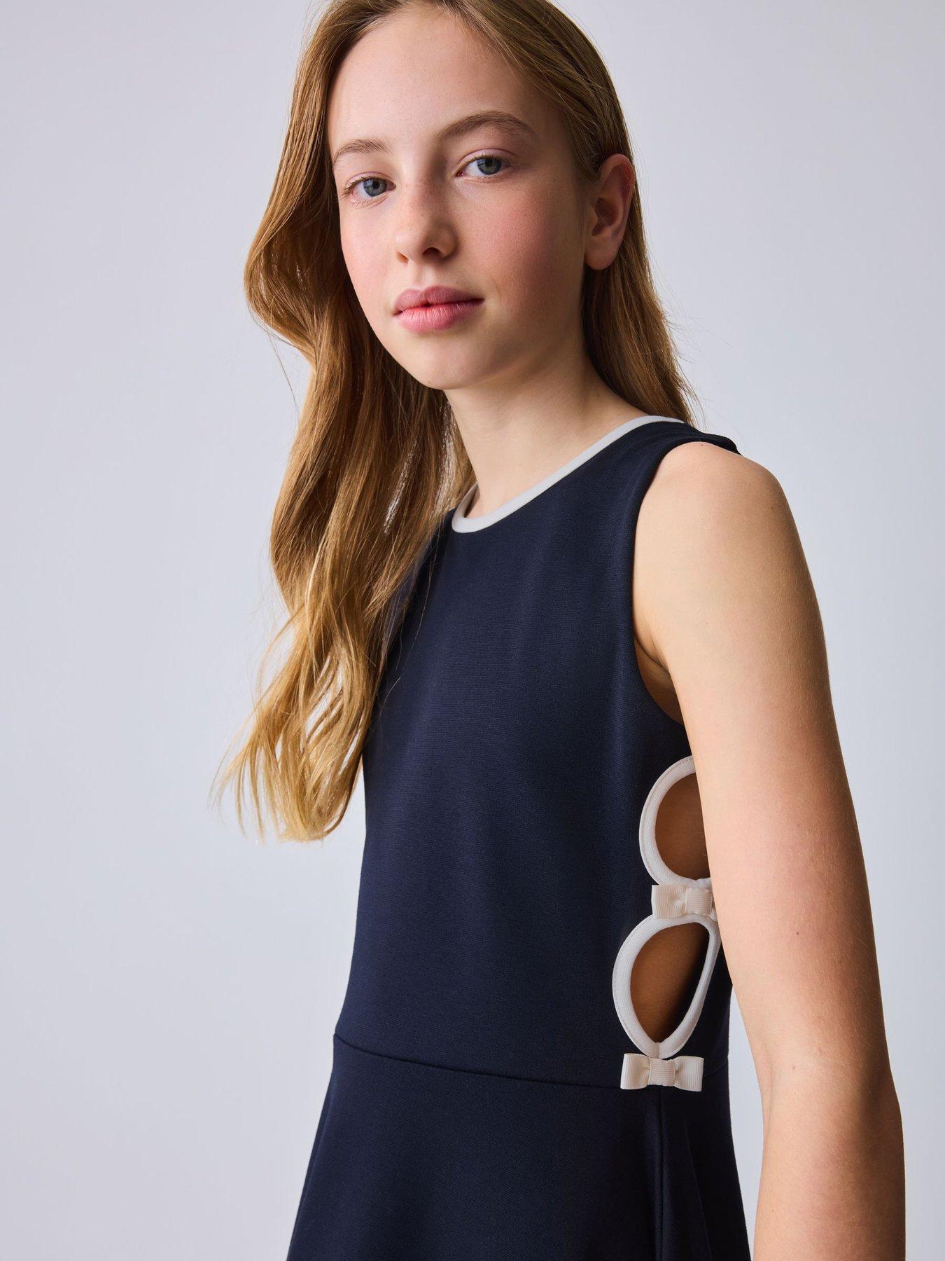 ted baker navy skater dress Buy Girls' Dresses Ted Baker Blue Skater Online