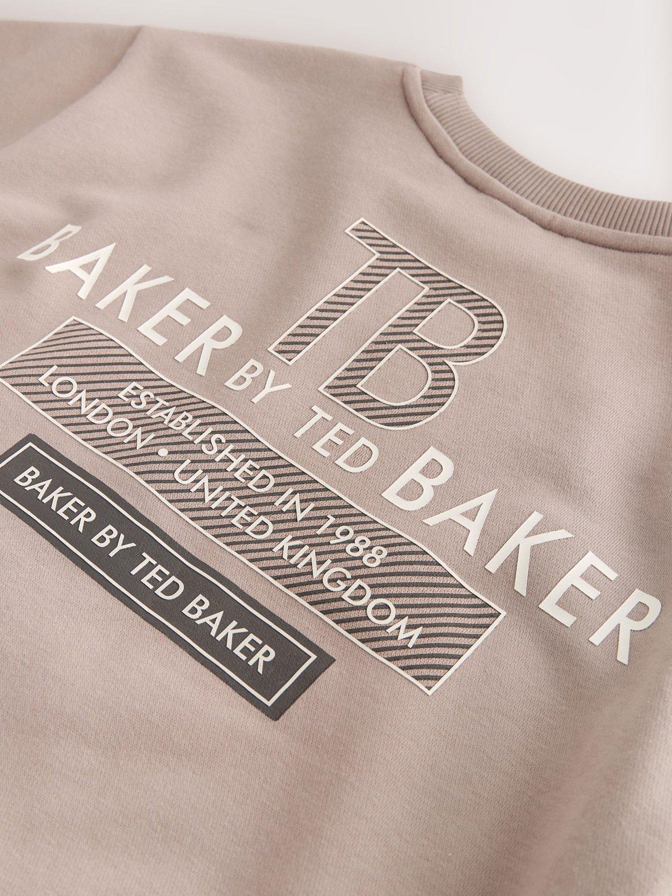 Image 7 of 7 of Ted Baker Boys Logo&nbsp;T-Shirt &amp; Shorts Set - Beige
