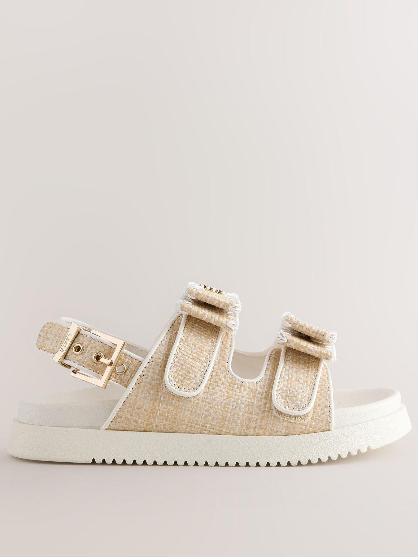 Ted Baker Older Gorls Strap Buckle Sandals - Beige