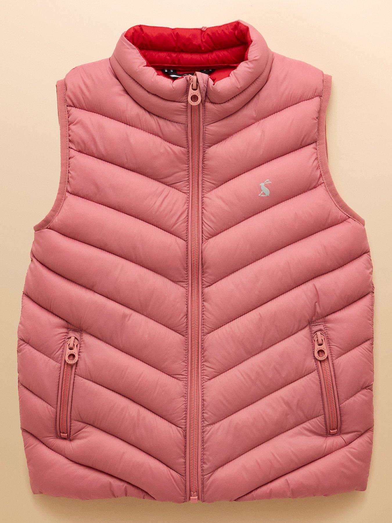 Joules Girls Crofton Gilet - Pink