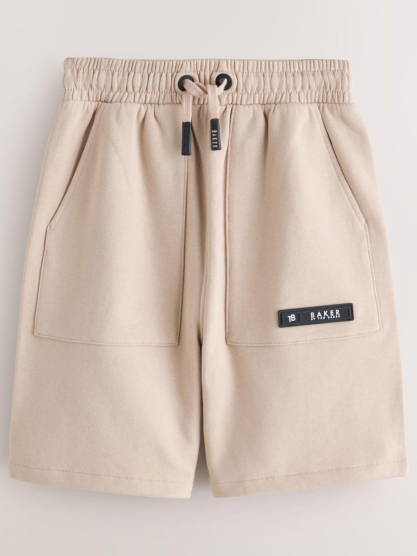 Ted Baker Older Boys 3 Pack Logo Shorts - Neutral