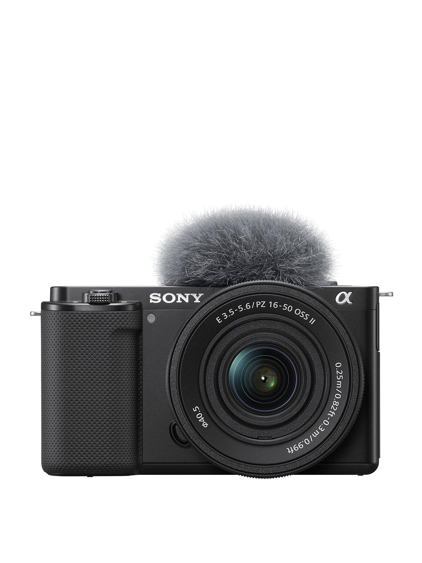 Sony Alpha ZV-E10 Compact System Vlogging Camera with 16-50mm