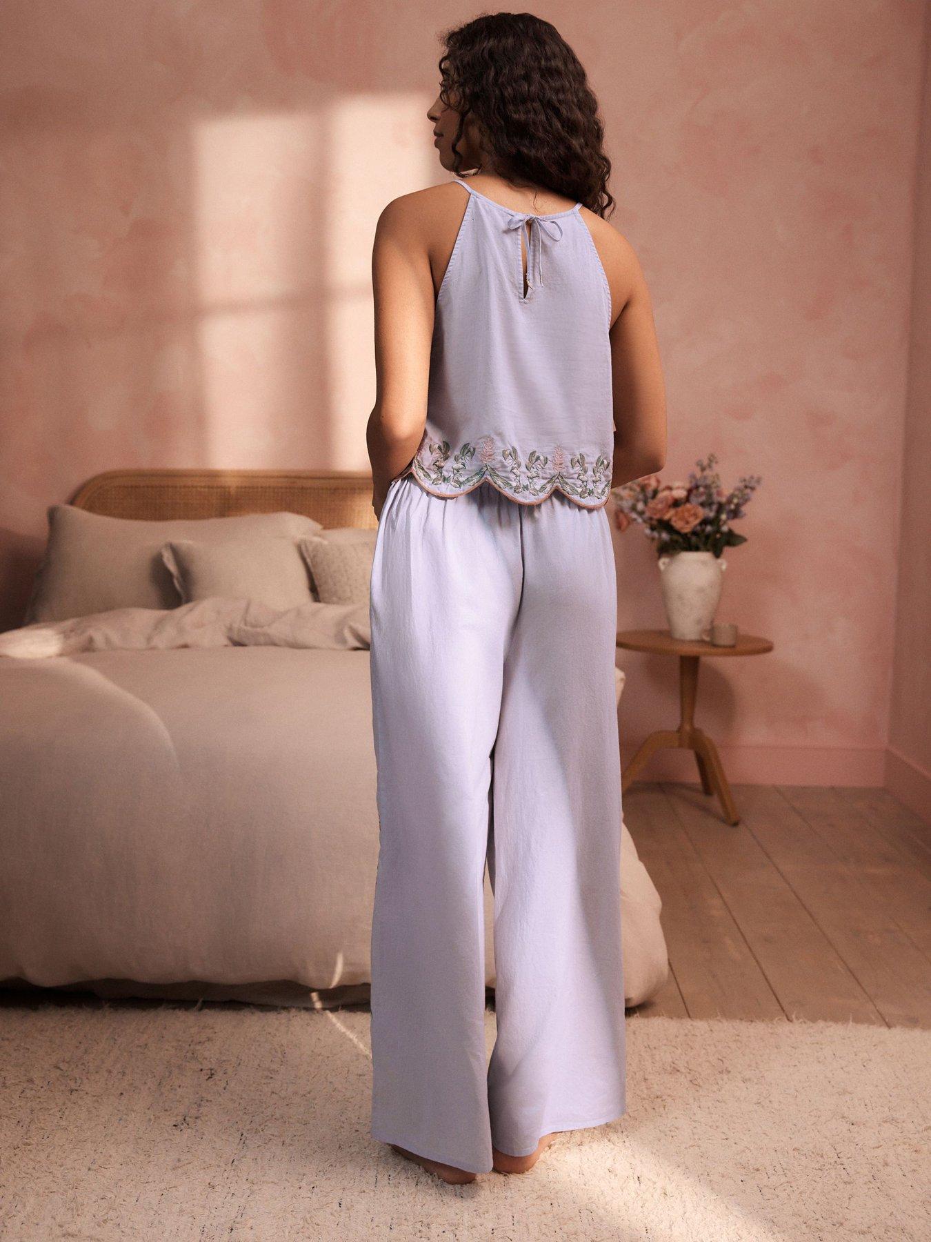 Image 2 of 7 of B By Ted Baker Premium Cami Pyjama Set - Lilac