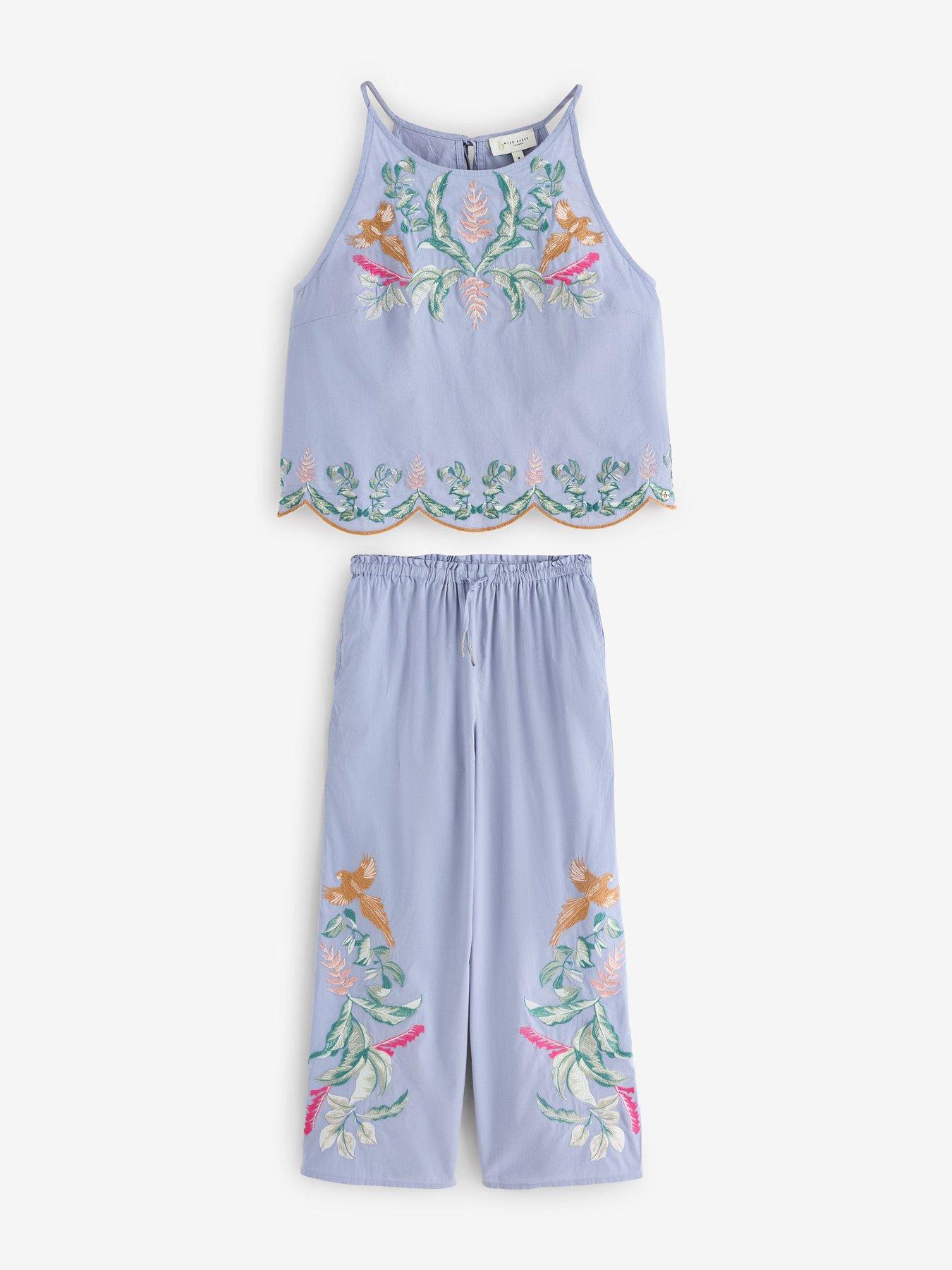 Image 5 of 7 of B By Ted Baker Premium Cami Pyjama Set - Lilac