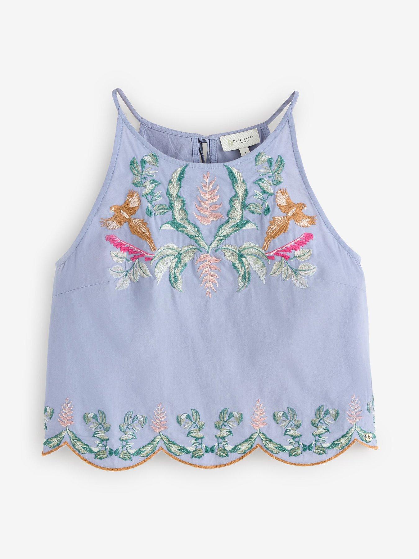 Image 6 of 7 of B By Ted Baker Premium Cami Pyjama Set - Lilac