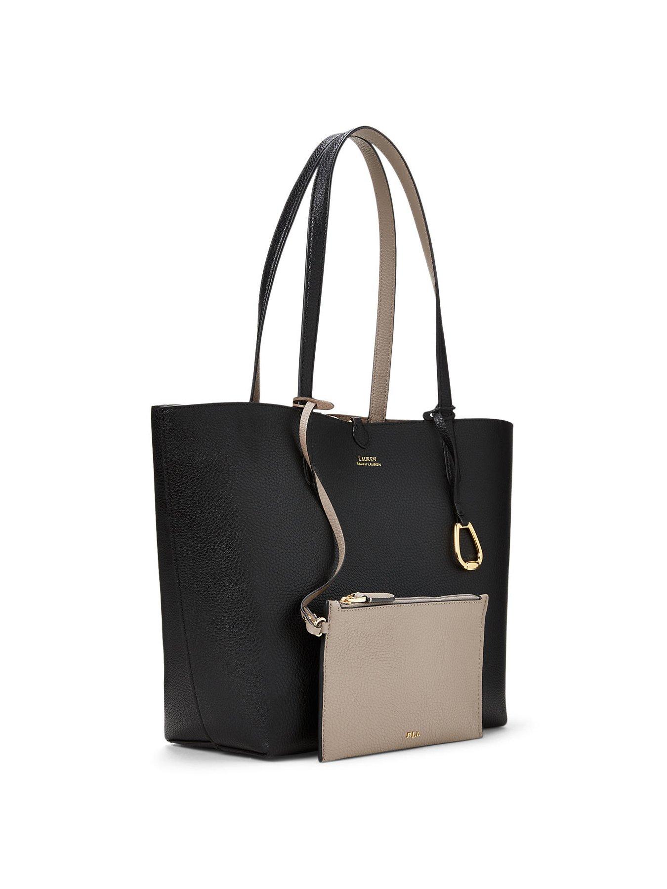 Lauren by Ralph Lauren Medium Faux-Leather Reversible Tote Bag