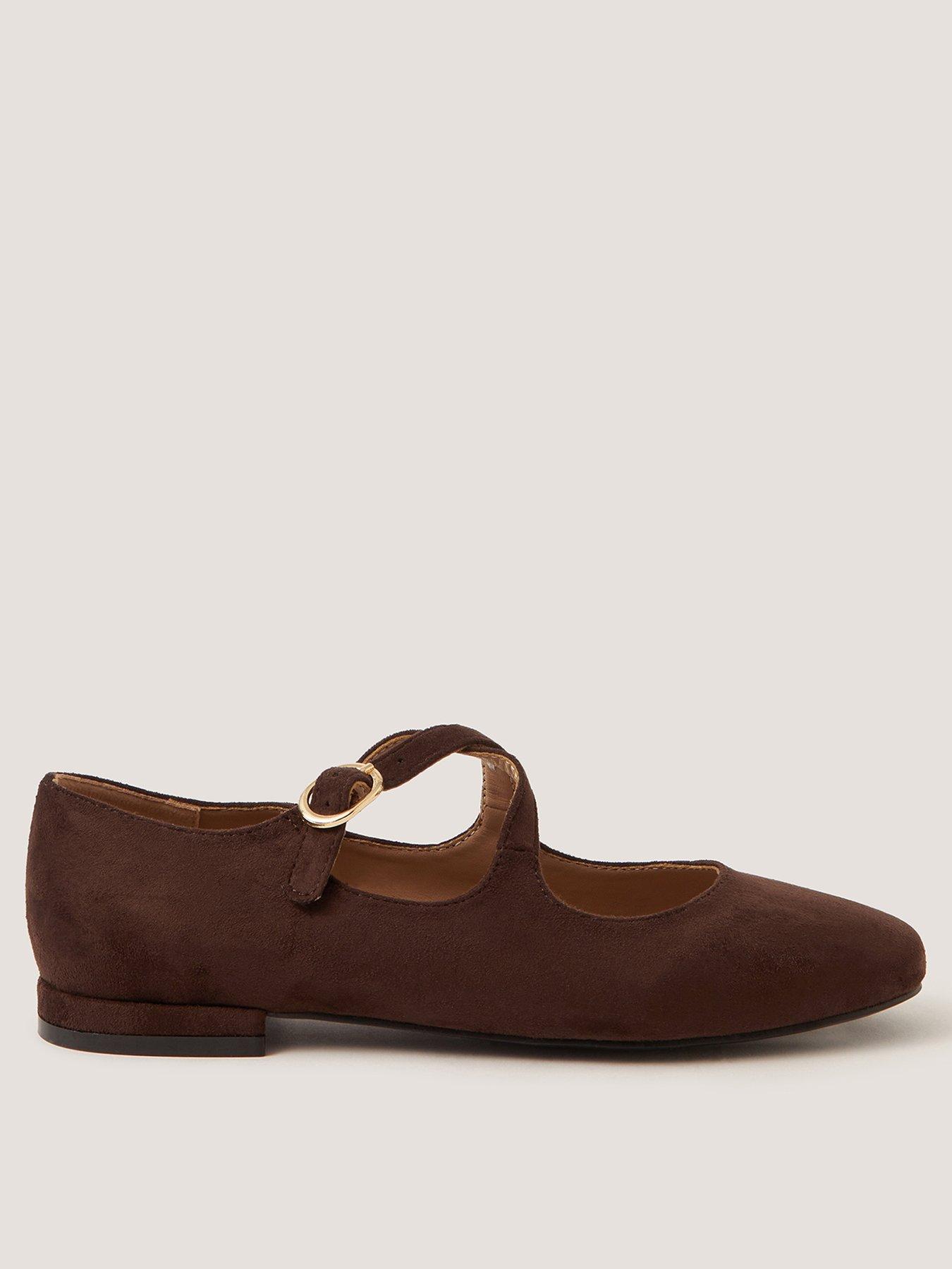 monsoon-dana-microsuede-pump-brown