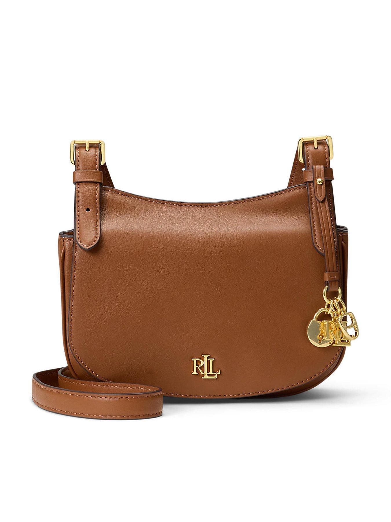 Lauren by Ralph Lauren Marcy Crossbody Bag, Brown, Women