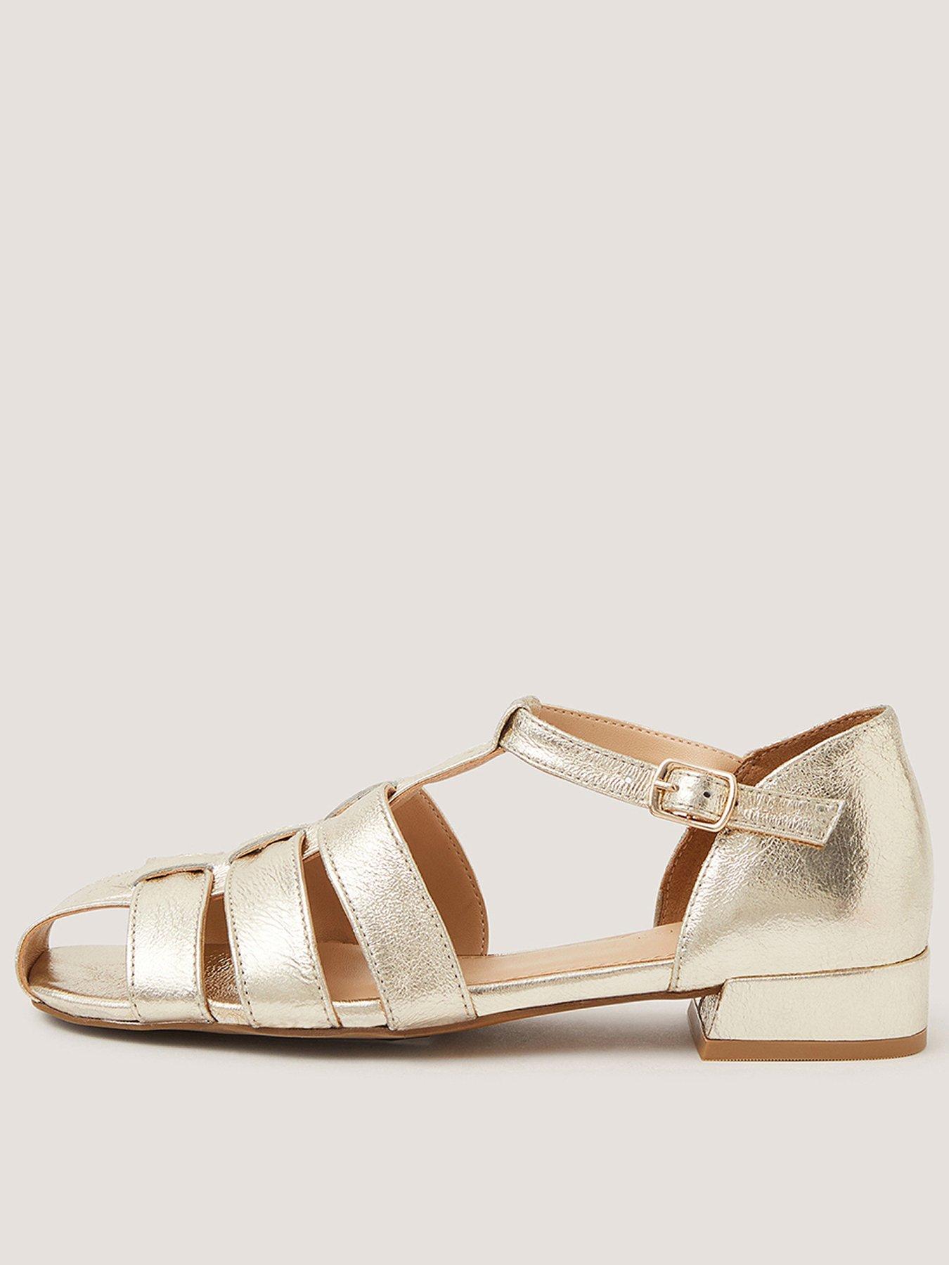 Monsoon Bobbi Fisherman Sandal - Gold