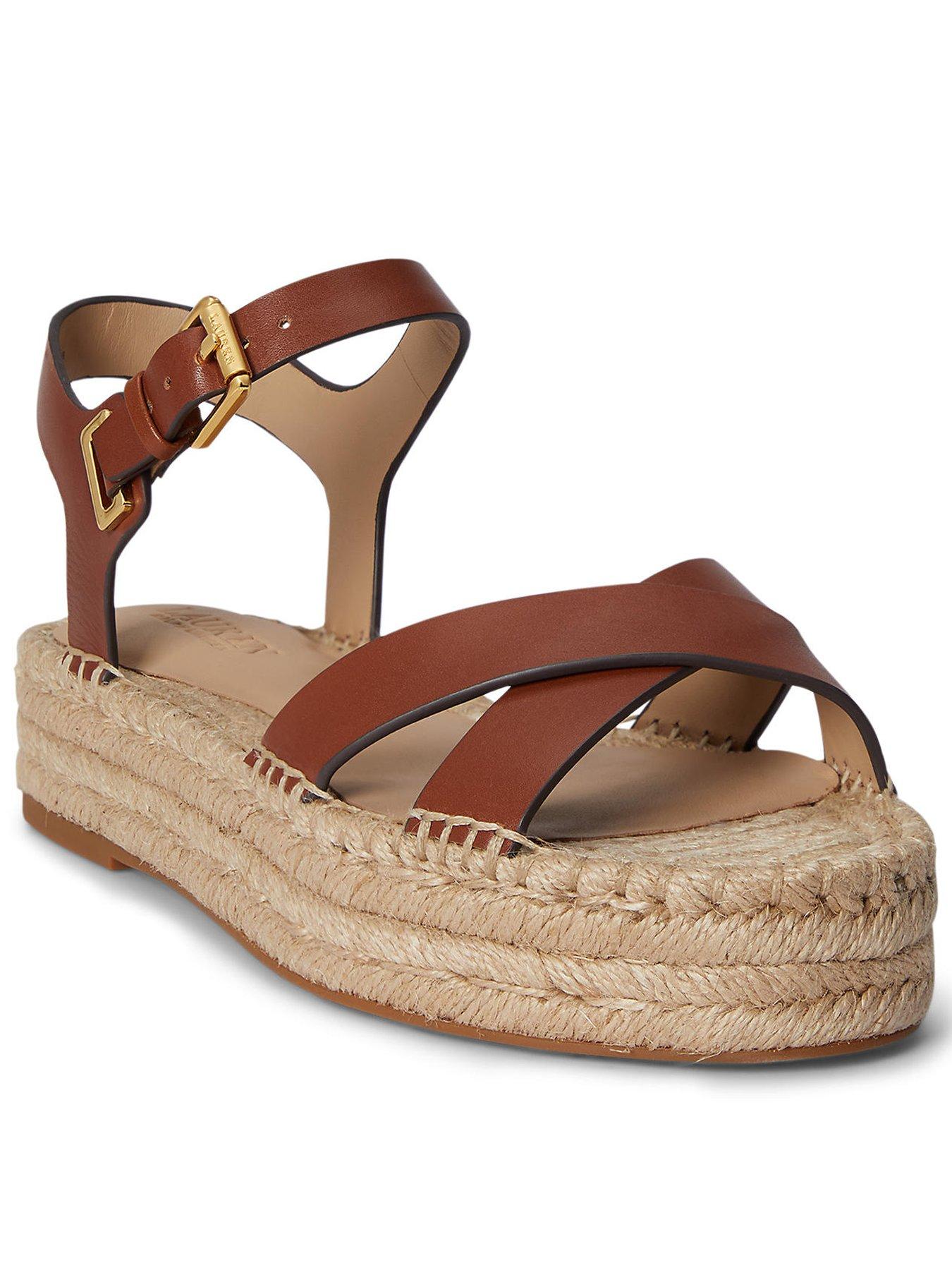 Lauren by Ralph Lauren Emeryn Espdr Espadrilles - Brown