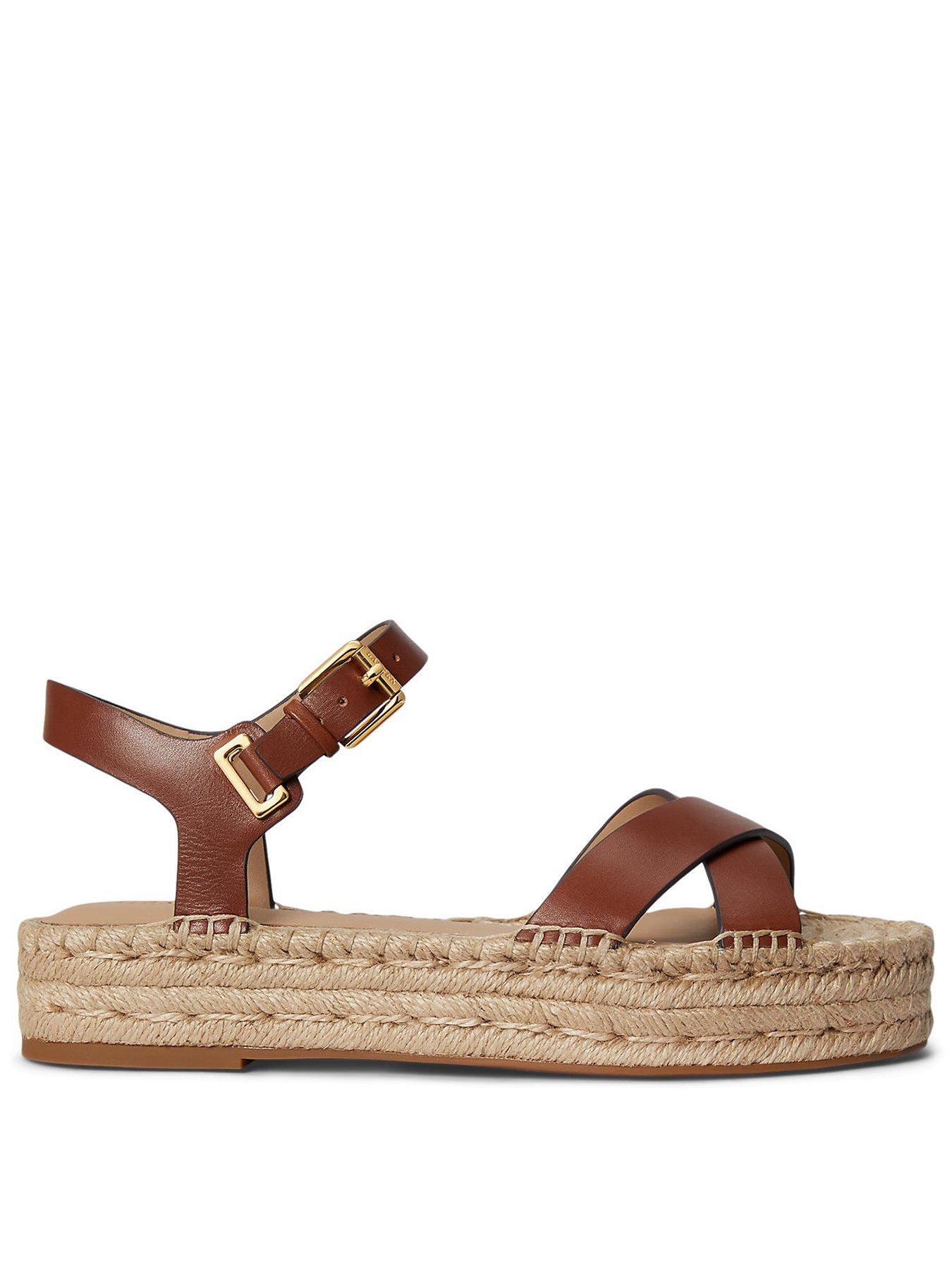 Image 2 of 4 of Lauren by Ralph Lauren Emeryn Espdr Espadrilles - Brown