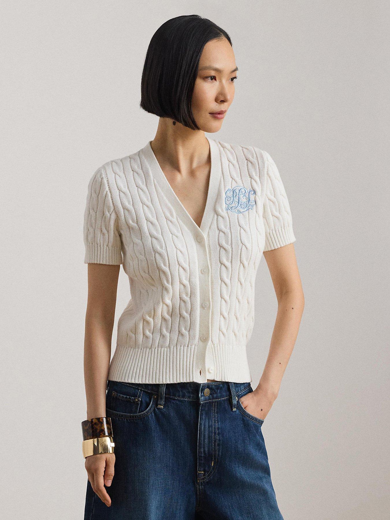 Ralph Lauren Sweater Cardigan - White