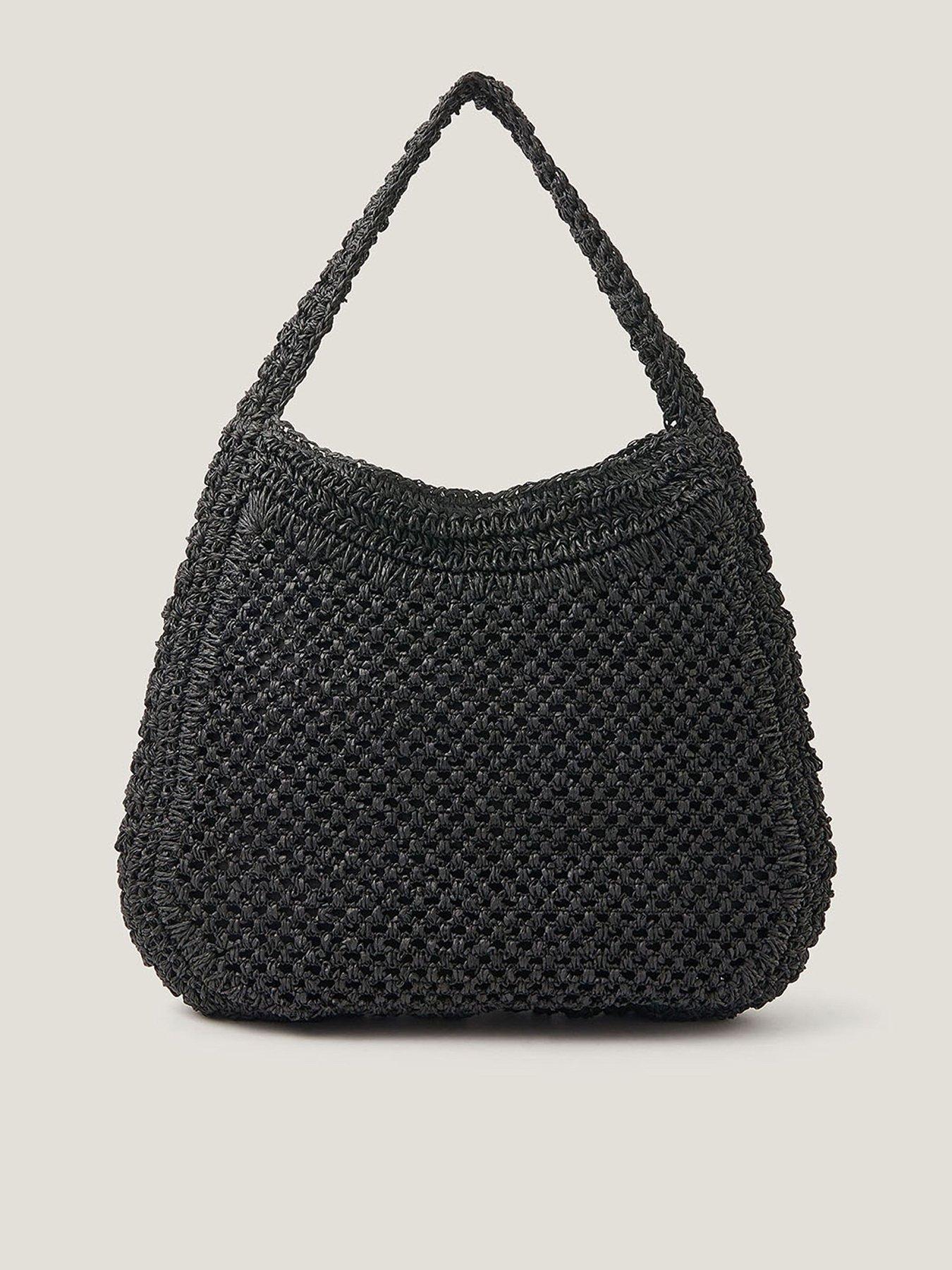 Monsoon Hari Scoop Straw Bag