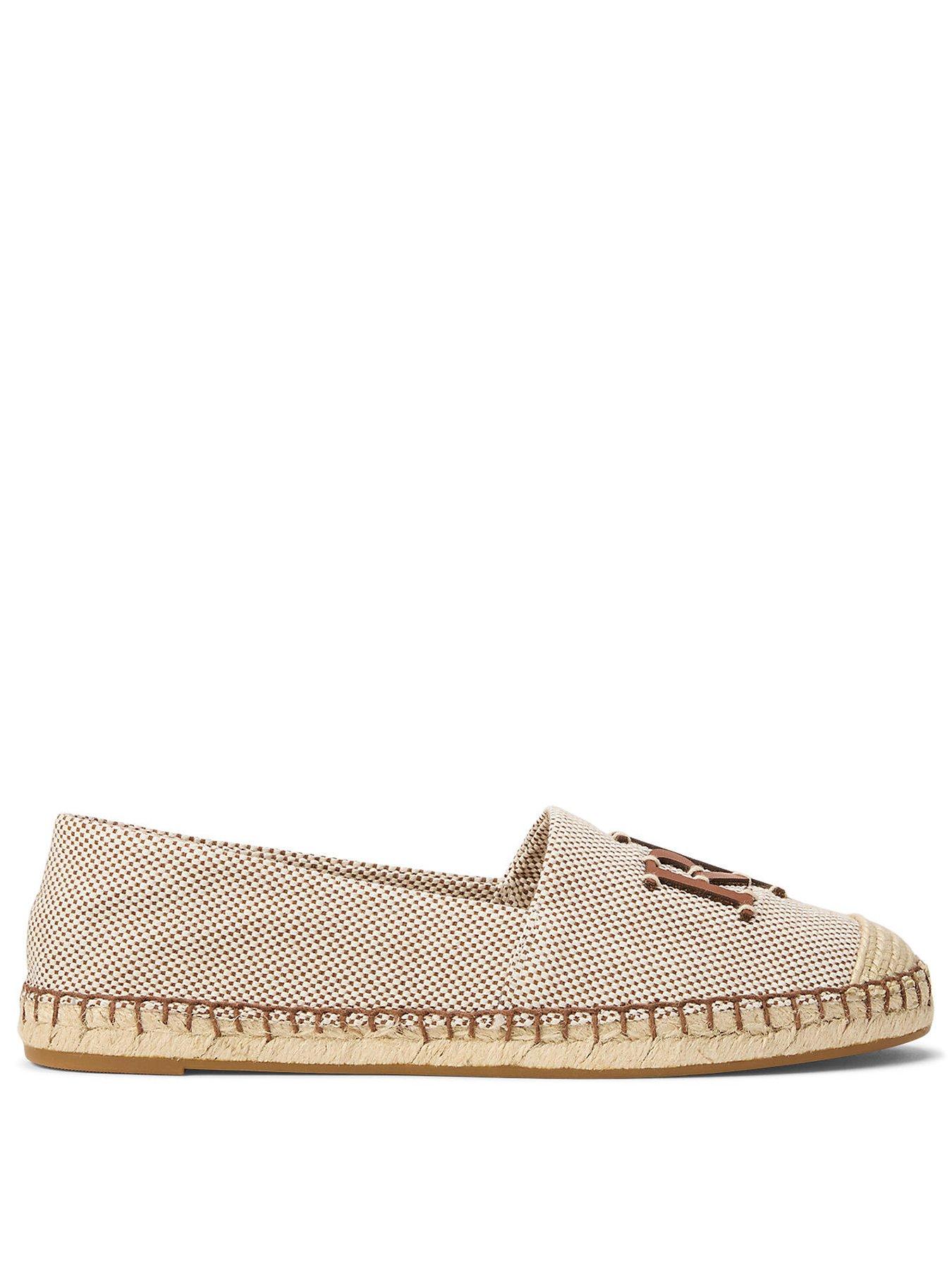 Image 2 of 4 of Lauren by Ralph Lauren Cameryn Logo Espadrilles - Brown