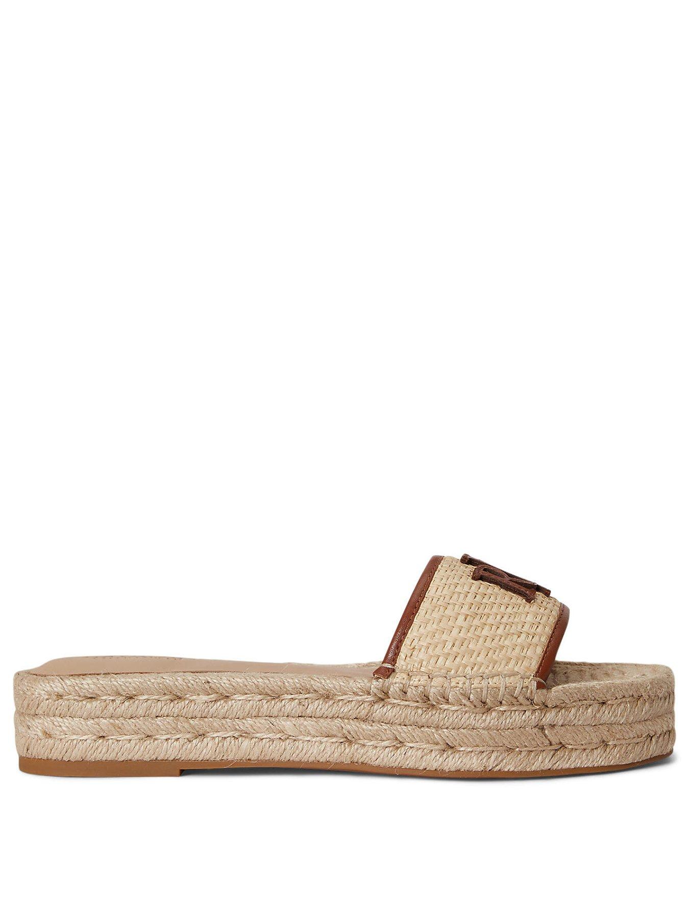 Image 2 of 4 of Lauren by Ralph Lauren Polly 4 Espadrilles - Brown