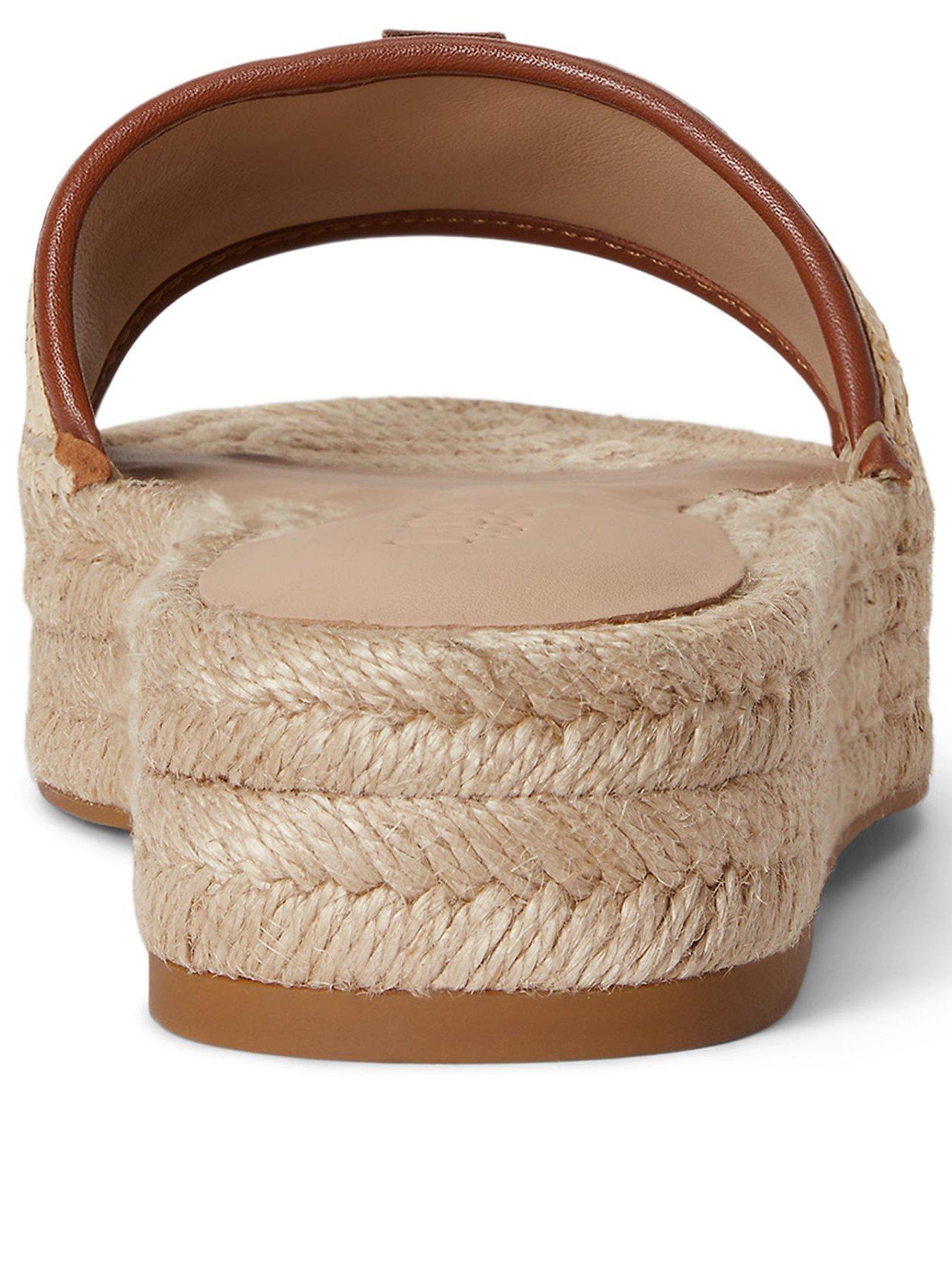 Image 3 of 4 of Lauren by Ralph Lauren Polly 4 Espadrilles - Brown