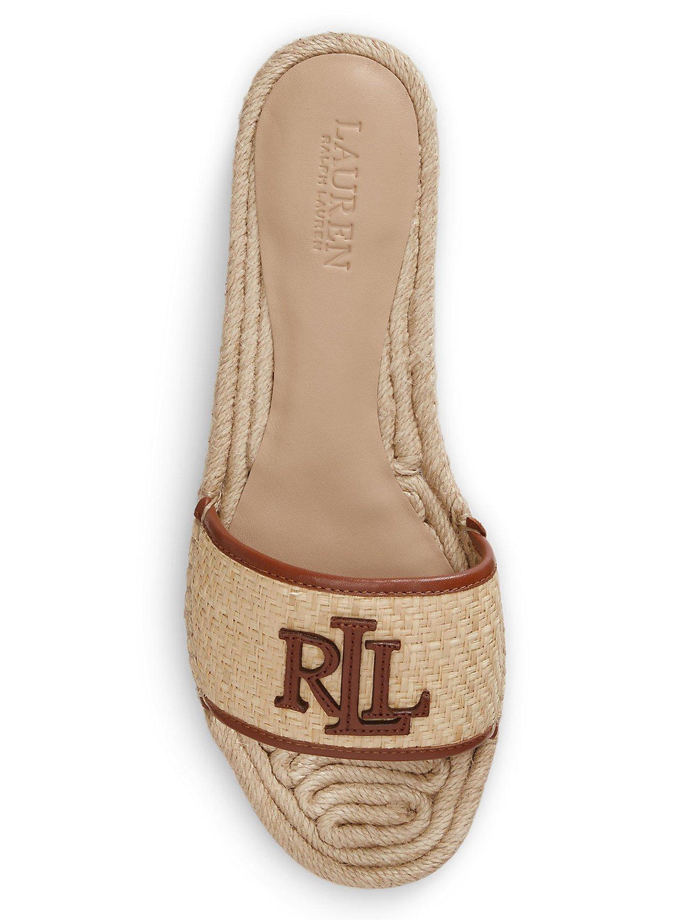 Image 4 of 4 of Lauren by Ralph Lauren Polly 4 Espadrilles - Brown