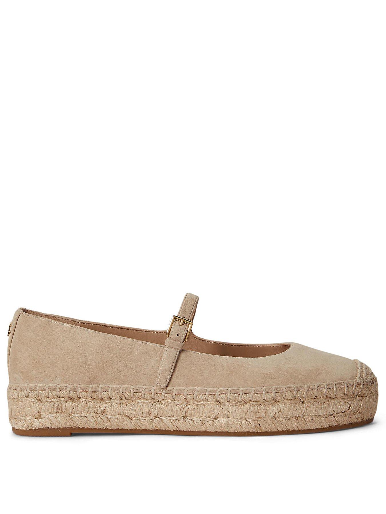 Image 2 of 4 of Lauren by Ralph Lauren Luize MJ &nbsp;Espadrilles - Brown