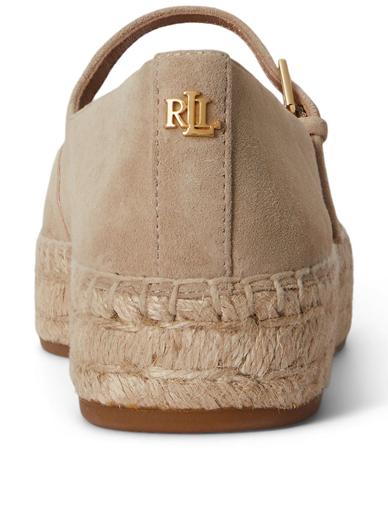 Image 3 of 4 of Lauren by Ralph Lauren Luize MJ &nbsp;Espadrilles - Brown