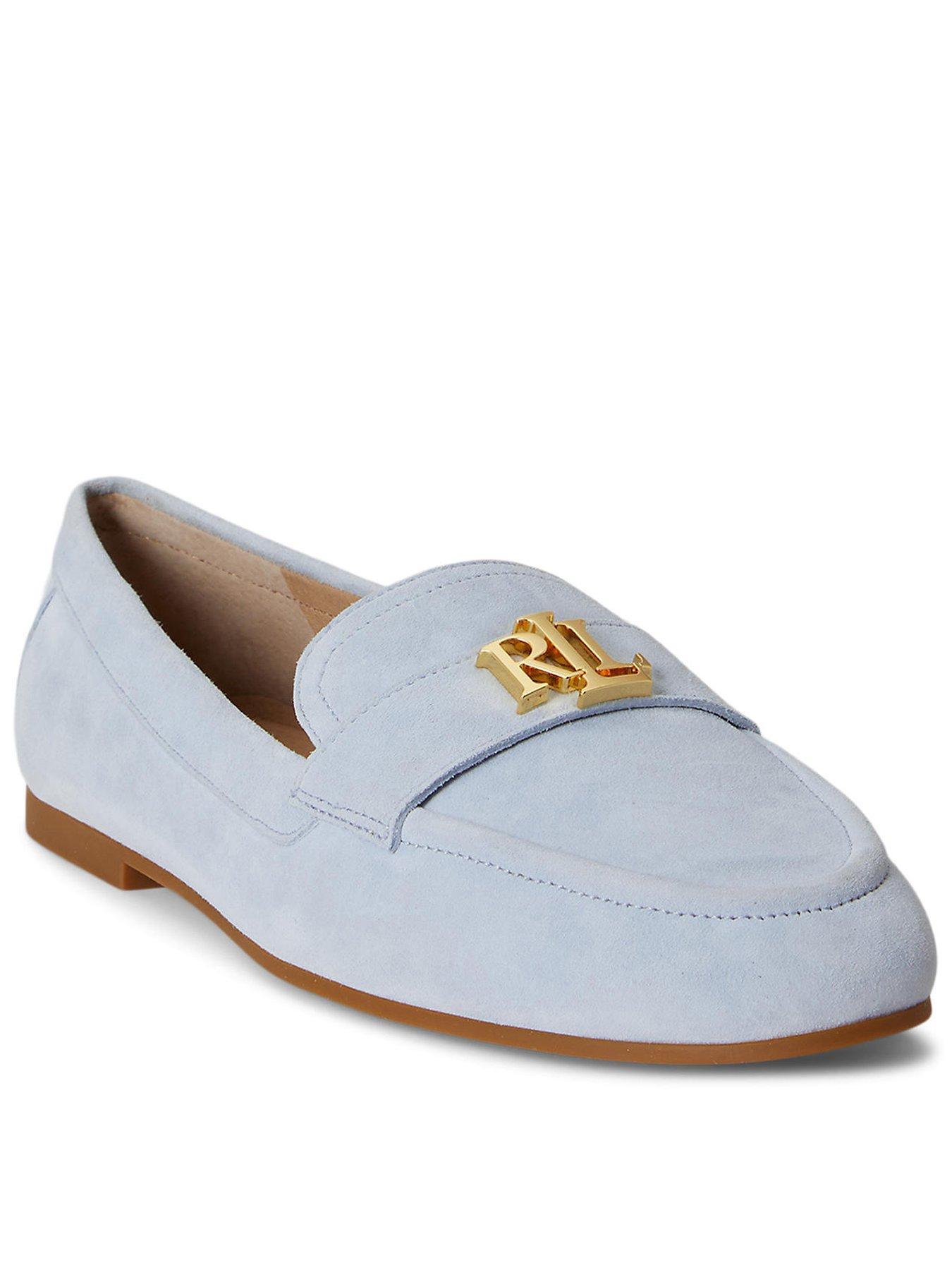 Lauren by Ralph Lauren Averi III Suede Loafer - Blue