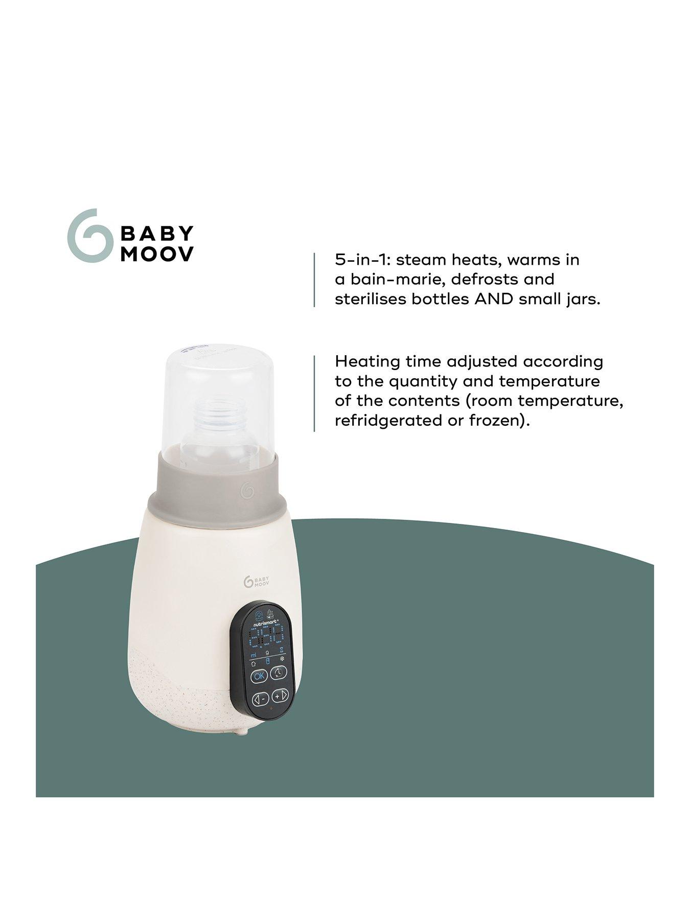 Image 2 of 7 of Babymoov NutriSmart+ 4 in 1 Bottle Warmer & Steriliser - with 12v travel adaptor - Mineral Beige