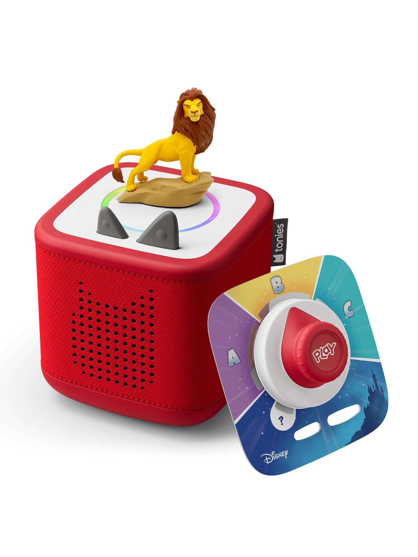 Tonies Toniebox 2 Sunset Red Play Set - Lion King
