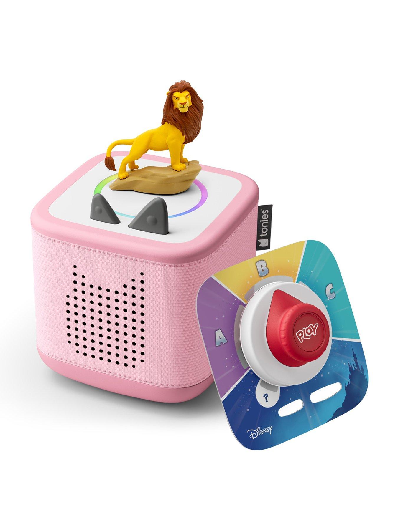 Tonies Toniebox 2 Cloud Pink Play Set - Lion King
