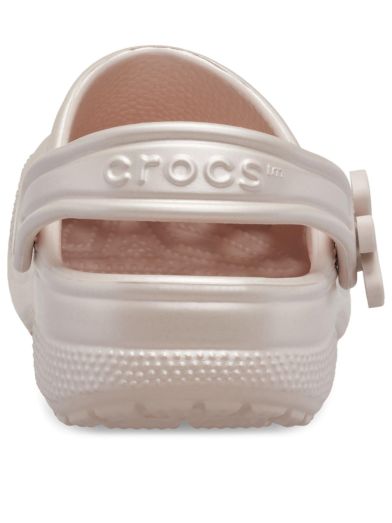Image 3 of 6 of Crocs Kids Classic Pearl Shine Clog - Pink