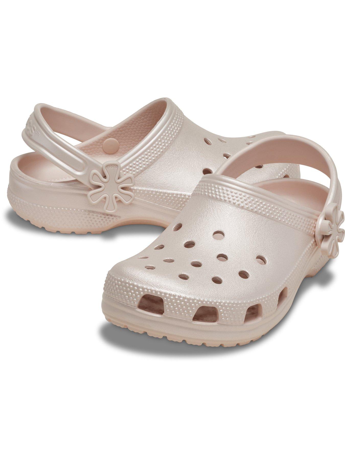 Image 6 of 6 of Crocs Kids Classic Pearl Shine Clog - Pink