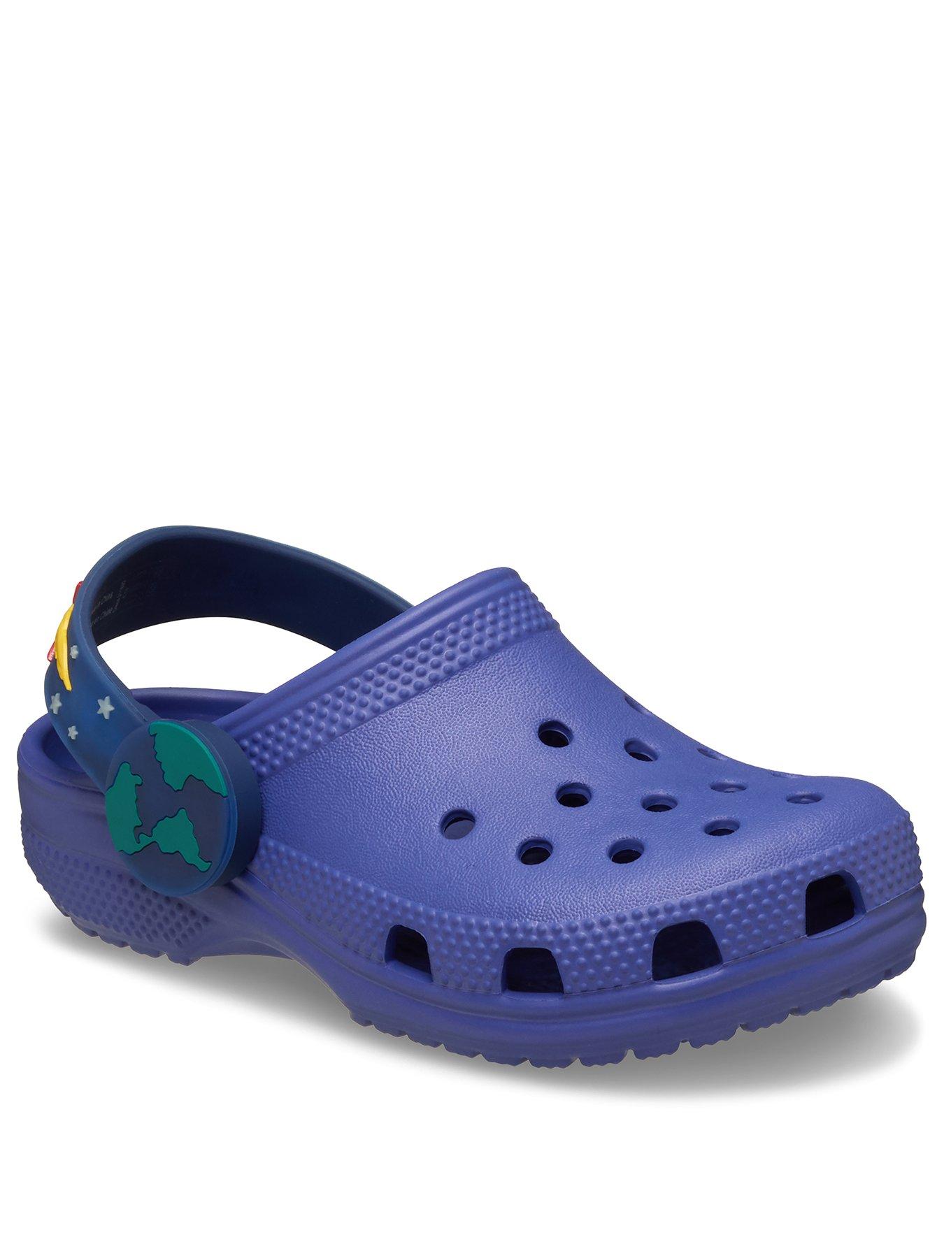 Image 2 of 6 of Crocs Toddler Imagination Lights Clog - Sapphire Blue