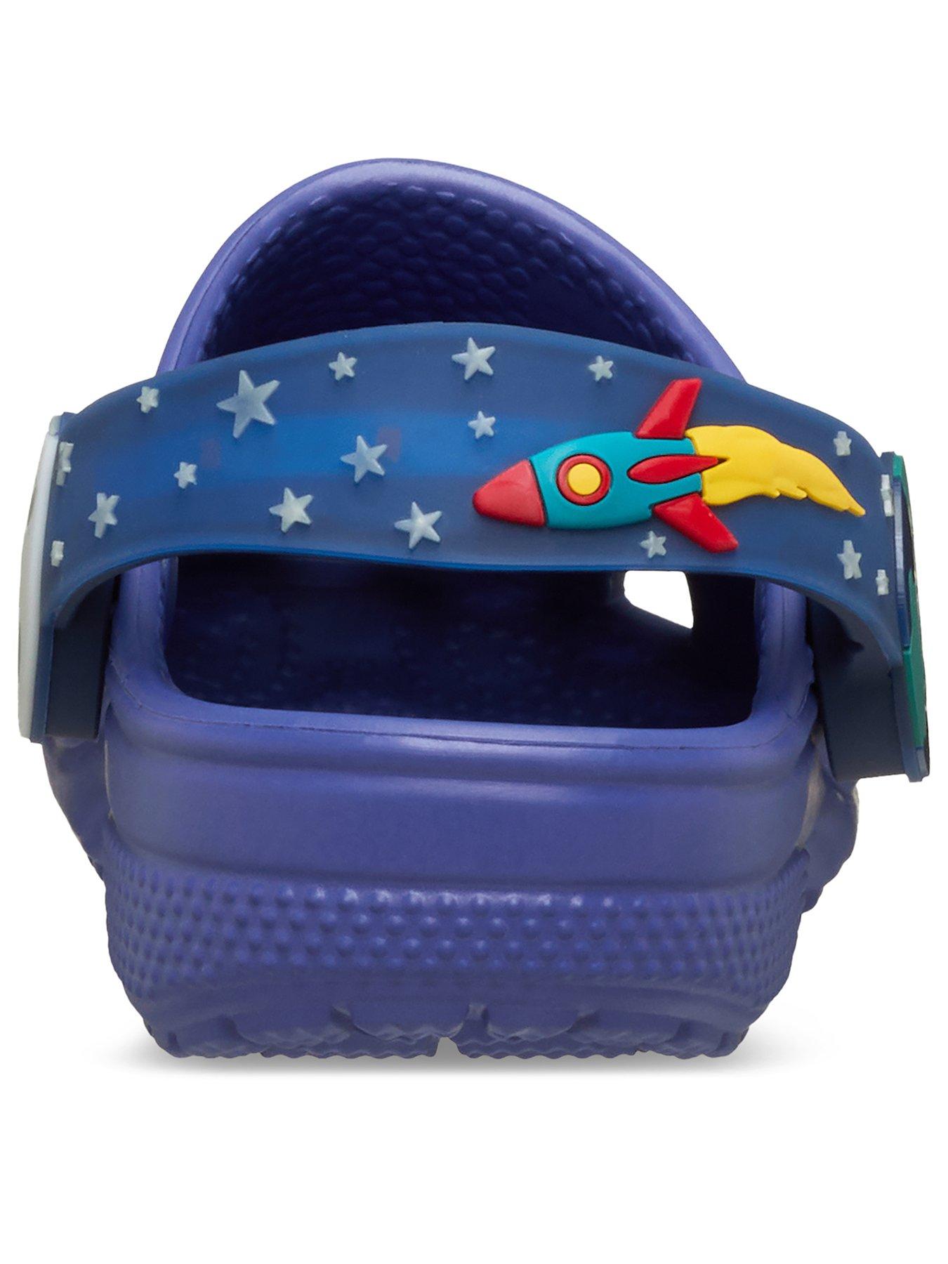 Image 3 of 6 of Crocs Toddler Imagination Lights Clog - Sapphire Blue