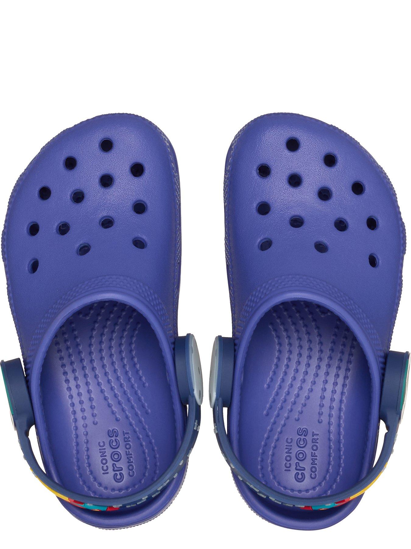 Image 4 of 6 of Crocs Toddler Imagination Lights Clog - Sapphire Blue