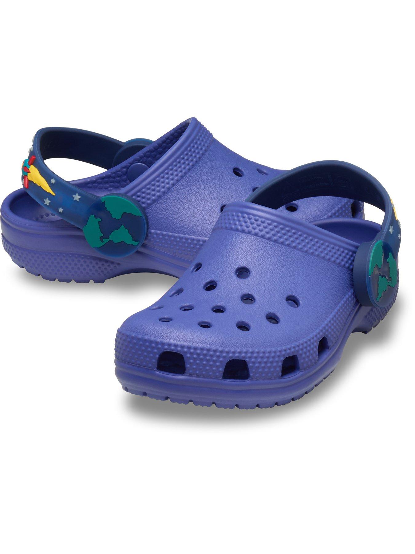 Image 6 of 6 of Crocs Toddler Imagination Lights Clog - Sapphire Blue