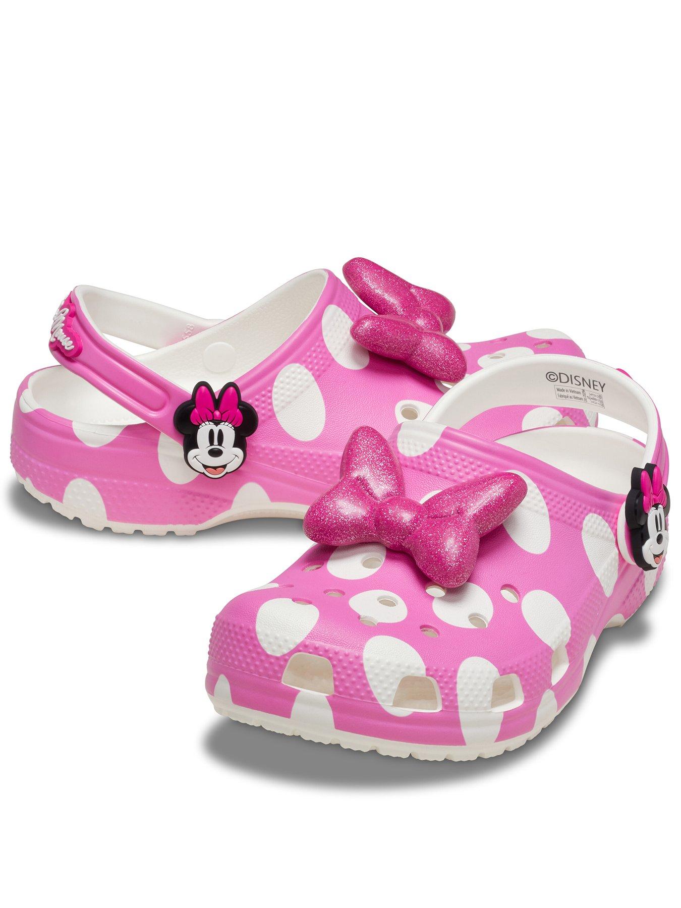 Crocs Kids Classic Minnie Mouse Clog - Pink