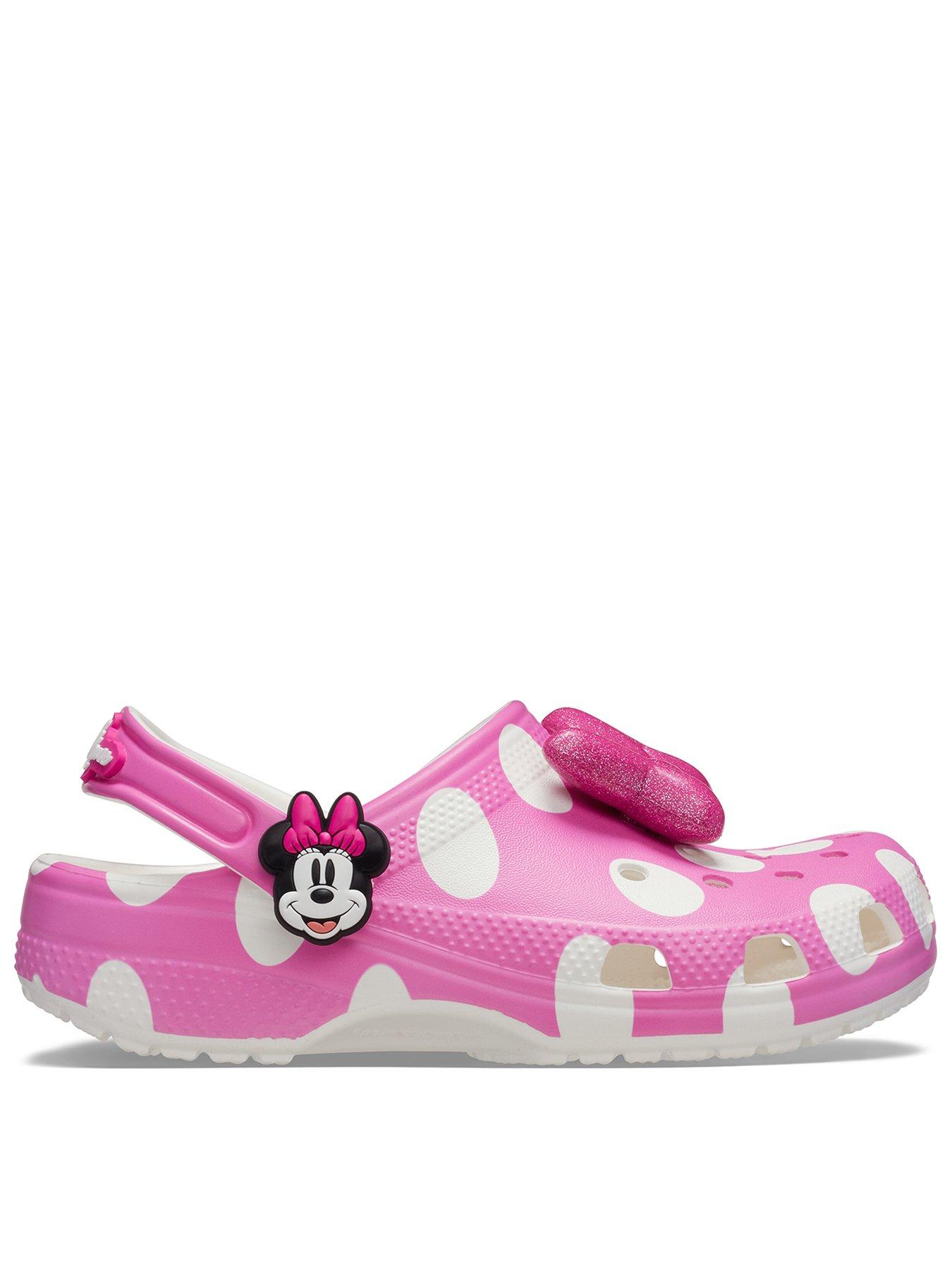 Crocs Kids Classic Minnie Mouse Clog - Pink