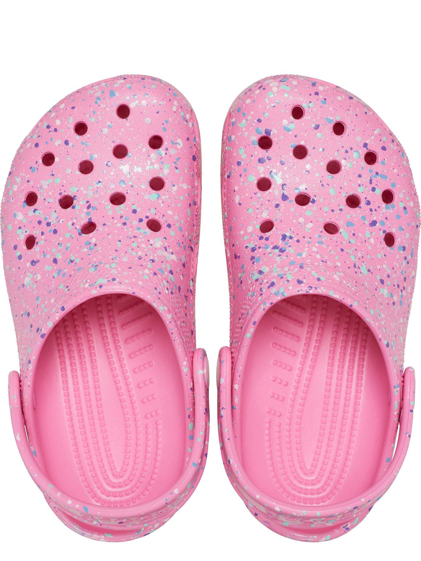 Image 4 of 6 of Crocs Classic Paint Splatter Clog K