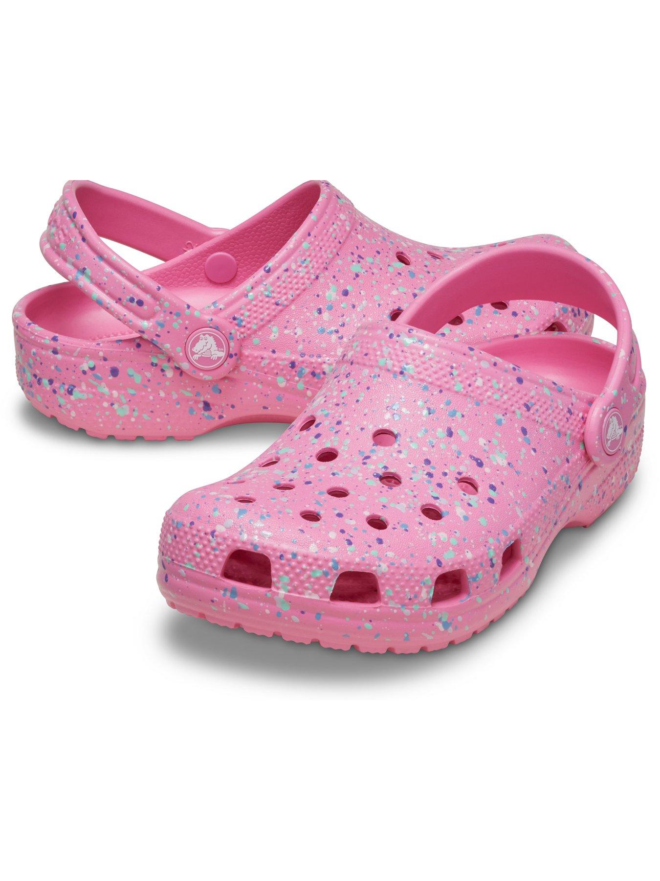 Image 6 of 6 of Crocs Classic Paint Splatter Clog K