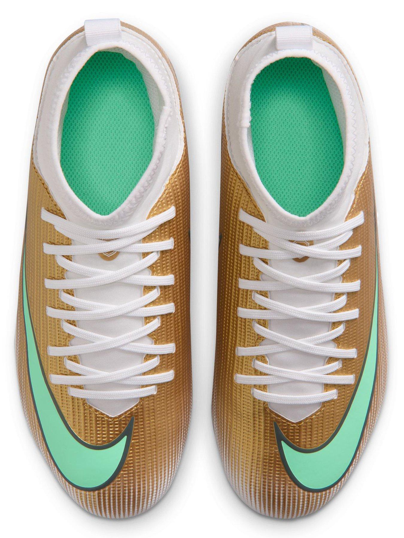 Image 4 of 8 of Nike Junior Superfly 11 Club Firm/Multi Ground Km Football Boots - Gold